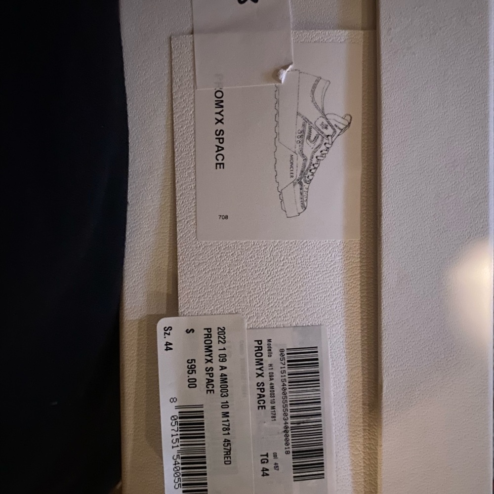 Mens moncler designer shoes - Picture 4 of 4
